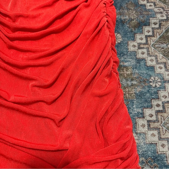 NWT Hello Molly• VLOGGER MINI DRESS RED size 6 - Picture 5 of 9